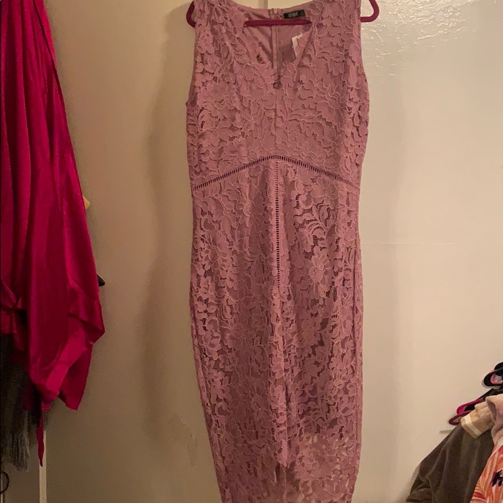 Magenta dress
